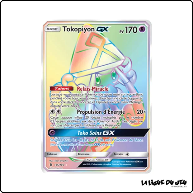 Secrete - Pokemon - Gardiens Ascendants - Tokopiyon GX 155/145