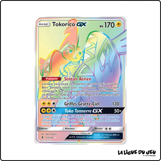 Secrete - Pokemon - Gardiens Ascendants - Tokorico GX 153/145