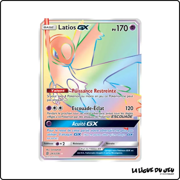 Secrete - Pokemon - Harmonie des Esprits - Latios GX 243/236