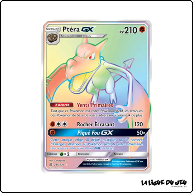 Secrete - Pokemon - Harmonie des Esprits - Ptéra GX 244/236