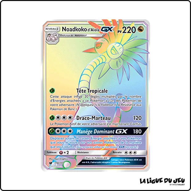 Secrete - Pokemon - Invasion Carmin - Noadkoko d'Alola GX 118/111