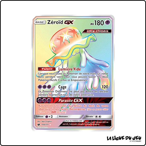 Secrete - Pokemon - Invasion Carmin - Zéroïd GX 114/111