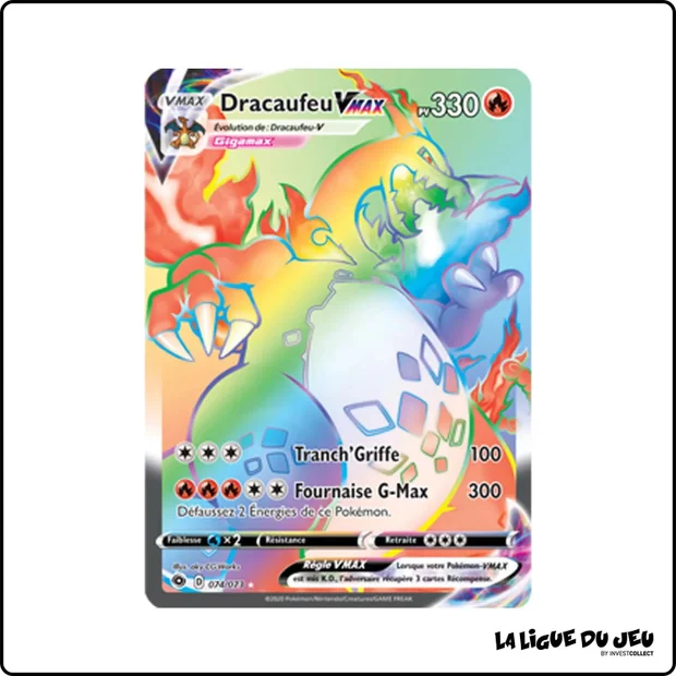 Secrete - Pokemon - La Voie du Maître - Dracaufeu VMAX 74/73