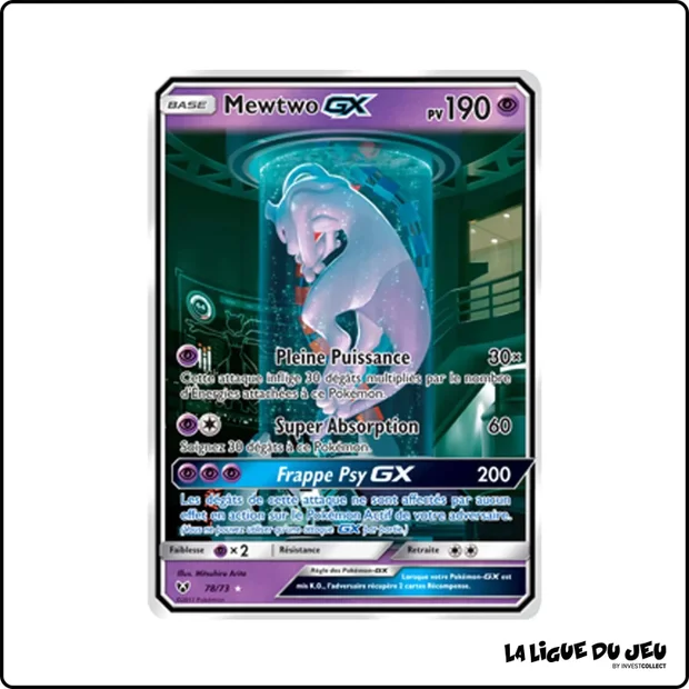 Secrete - Pokemon - Légendes Brillantes - Mewtwo GX 78/73