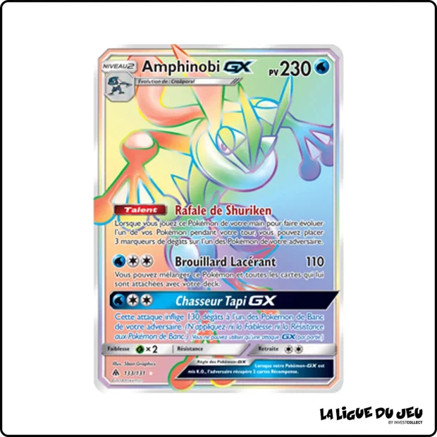 Secrete - Pokemon - Lumière Interdite - Amphinobi GX 133/131