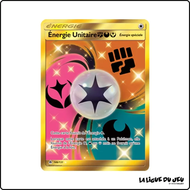 Secrete - Pokemon - Lumière Interdite - Énergie Unitaire CombatObscuritéFée 146/131