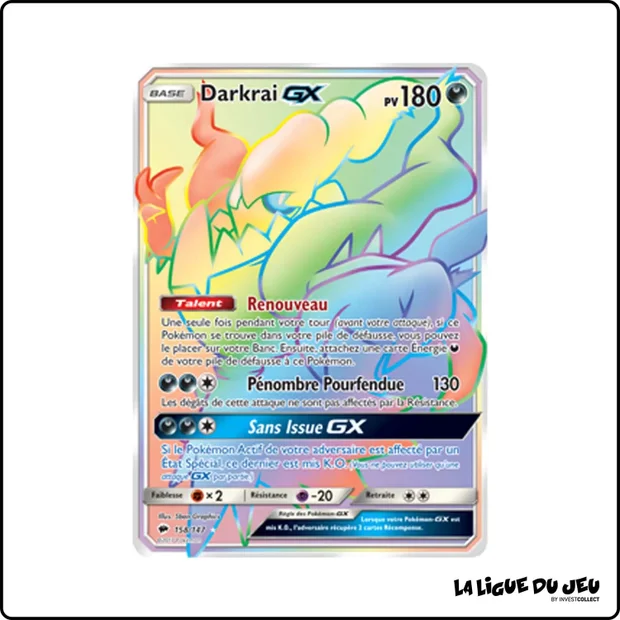 Secrete - Pokemon - Ombres Ardentes - Darkrai GX 158/147