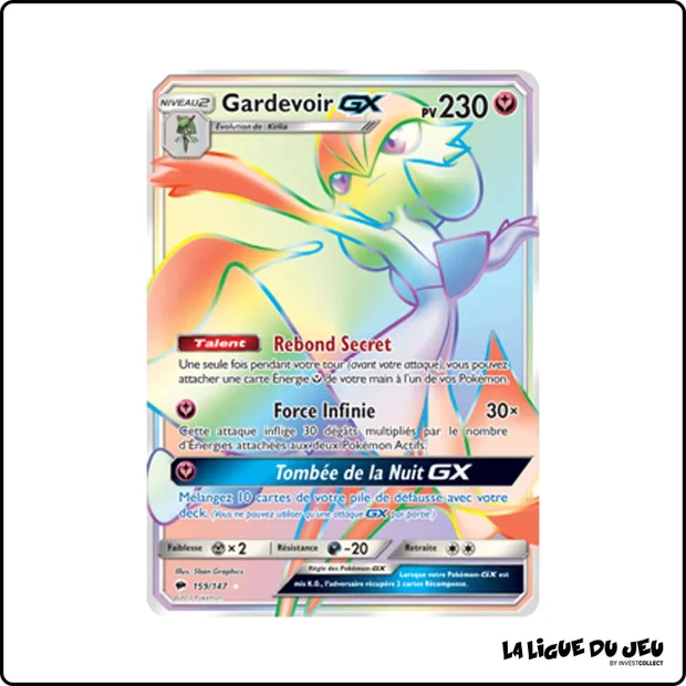 Secrete - Pokemon - Ombres Ardentes - Gardevoir GX 159/147