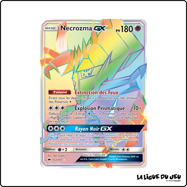 Secrete - Pokemon - Ombres Ardentes - Necrozma GX 153/147