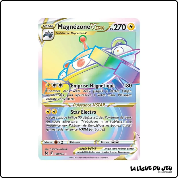 Secrete - Pokemon - Origine Perdue - Magnézone VSTAR 198/196