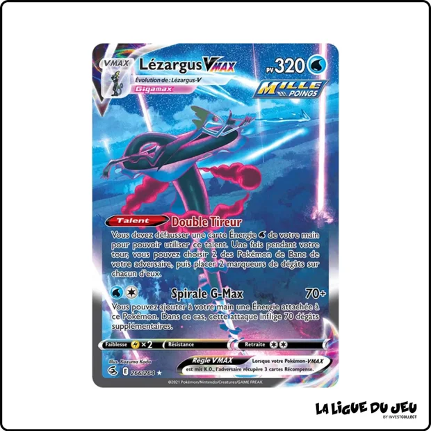 Secrete - Pokemon - Poing de Fusion - Lézargus VMAX 266/264