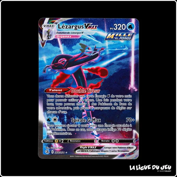 Secrete - Pokemon - Poing de Fusion - Lézargus VMAX 266/264