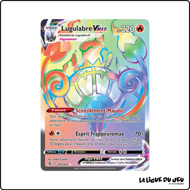 Secrete - Pokemon - Poing de Fusion - Lugulabre VMAX 265/264