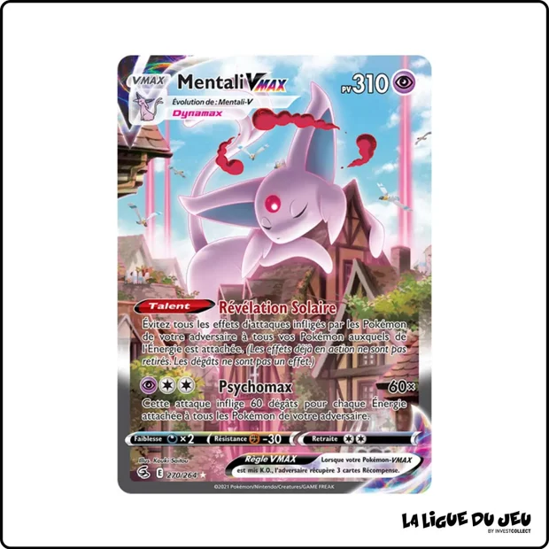 Secrete - Pokemon - Poing de Fusion - Mentali VMAX 270/264