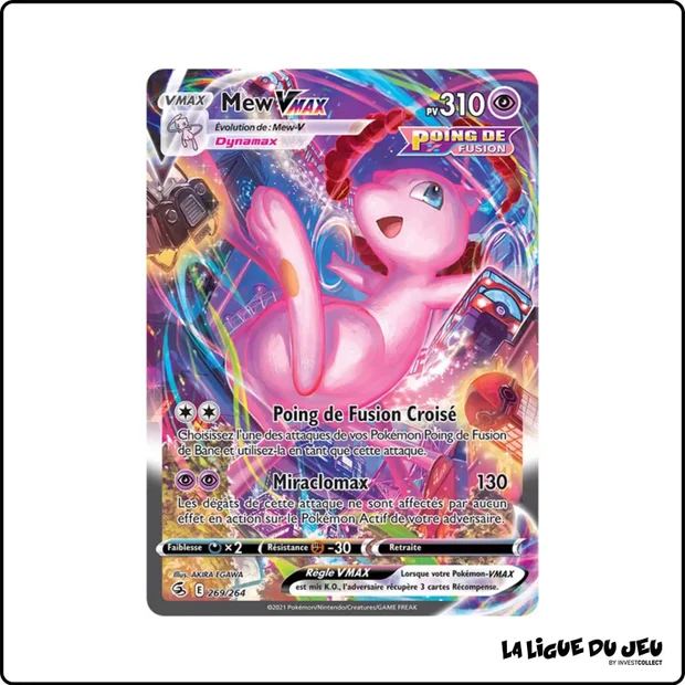 Secrete - Pokemon - Poing de Fusion - Mew VMAX 269/264