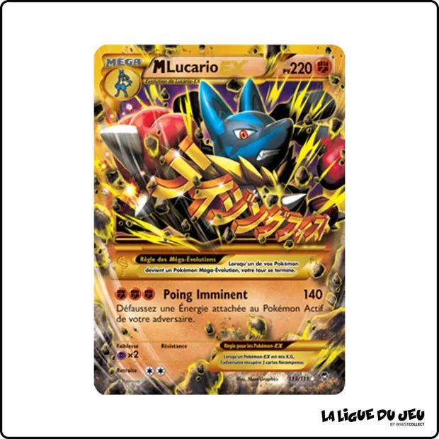 Secrete - Pokemon - Poings Furieux - M Lucario EX 113/111