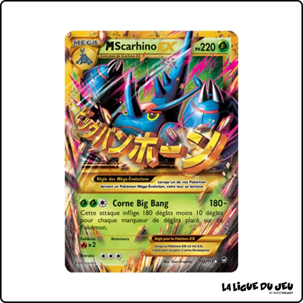 Secrete - Pokemon - Poings Furieux - M Scarhino EX 112/111