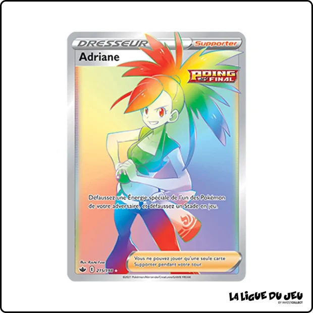 Secrete - Pokemon - Règne de Glace - Adriane 215/198
