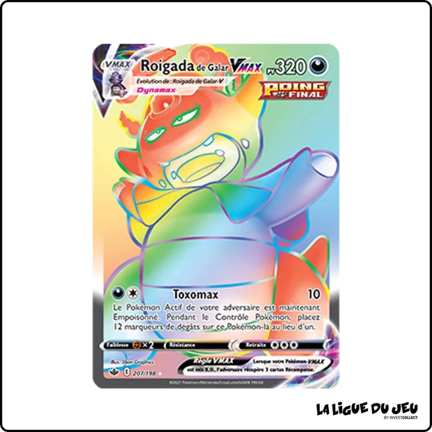 Secrete - Pokemon - Règne de Glace - Roigada de Galar VMAX 207/198