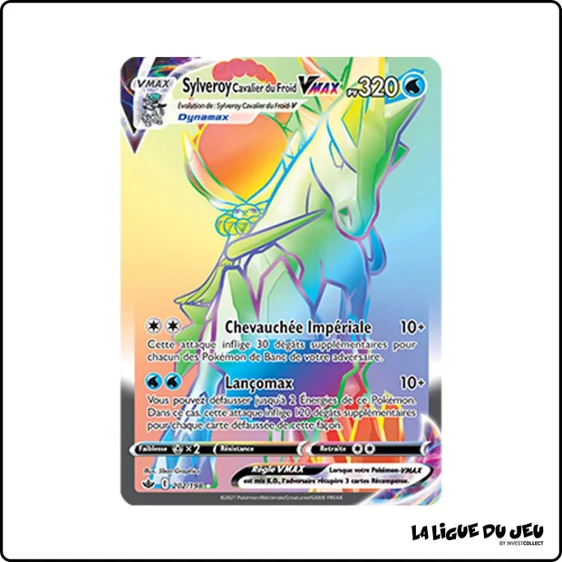 Secrete - Pokemon - Règne de Glace - Sylveroy Cavalier du Froid VMAX 202/198
