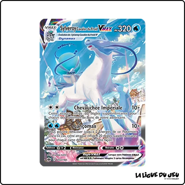 Secrete - Pokemon - Règne de Glace - Sylveroy Cavalier du Froid VMAX 203/198
