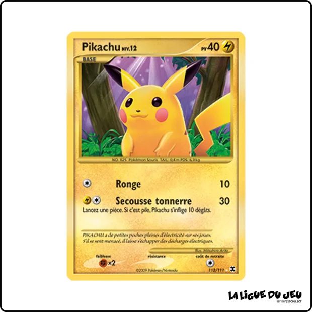 Secrete - Pokemon - Rivaux Émergeants - Pikachu 112/111