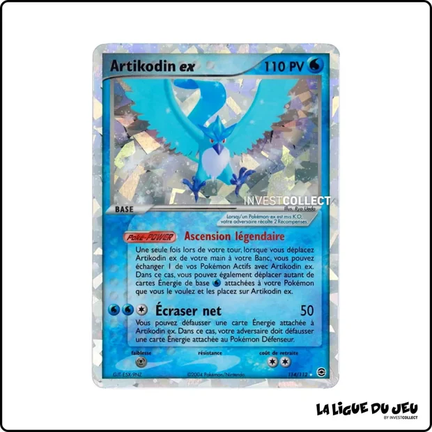 Secrete - Pokemon - Rouge Feu Vert Feuille - Artikodin ex 114/112