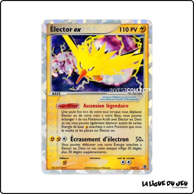 Secrete - Pokemon - Rouge Feu Vert Feuille - Élector ex 116/112