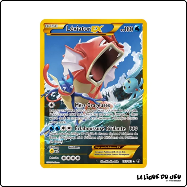 Secrete - Pokemon - Rupture Turbo - Léviator EX 123/122