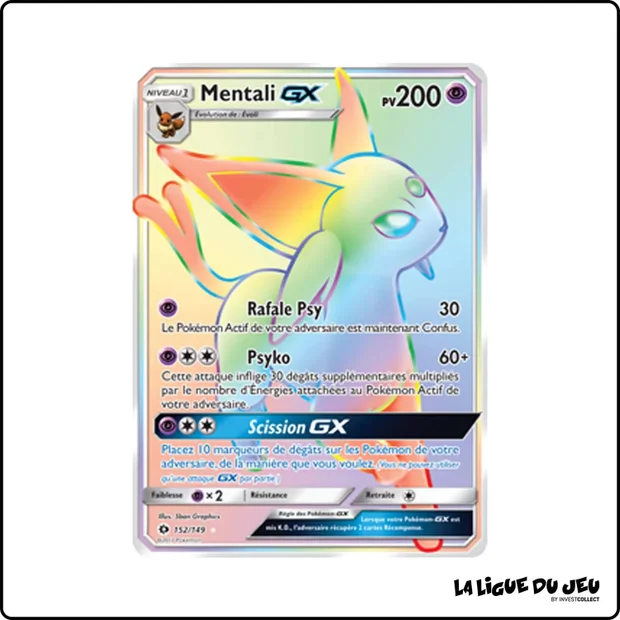 Secrete - Pokemon - Soleil et Lune de Base - Mentali GX 152/149