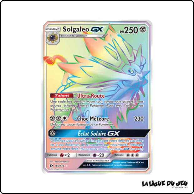 Secrete - Pokemon - Soleil et Lune de Base - Solgaleo GX 155/149