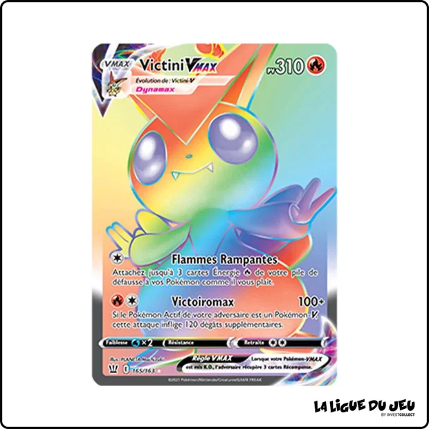 Secrete - Pokemon - Styles de Combat - Victini VMAX 165/163