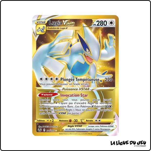 Secrete - Pokemon - Tempête Argentée - Lugia VSTAR 211/195