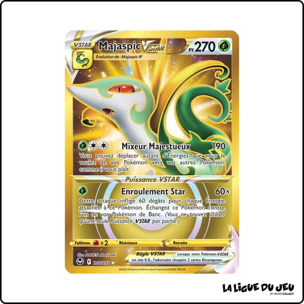 Secrete - Pokemon - Tempête Argentée - Majaspic VSTAR 210/195