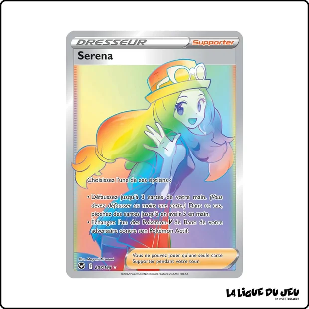 Secrete - Pokemon - Tempête Argentée - Serena 207/195