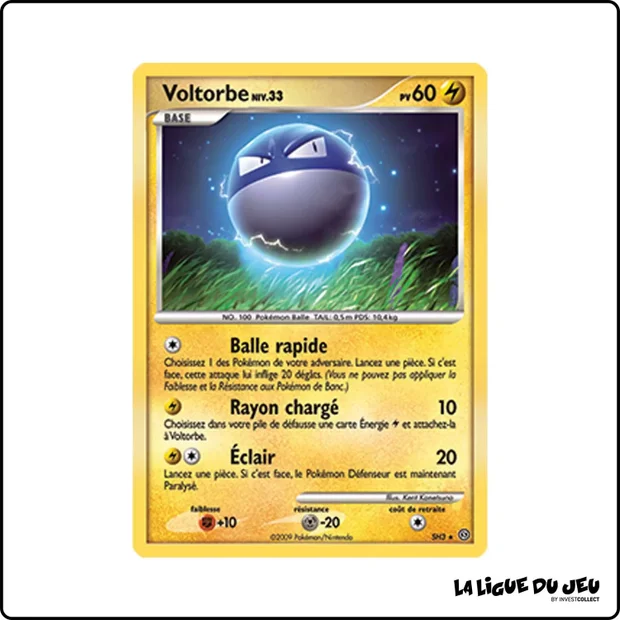 Secrete - Pokemon - Tempête - Voltorbe SH3