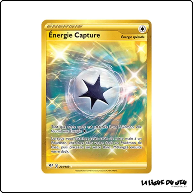 Secrete - Pokemon - Ténèbres Embrasées - Énergie Capture 201/201