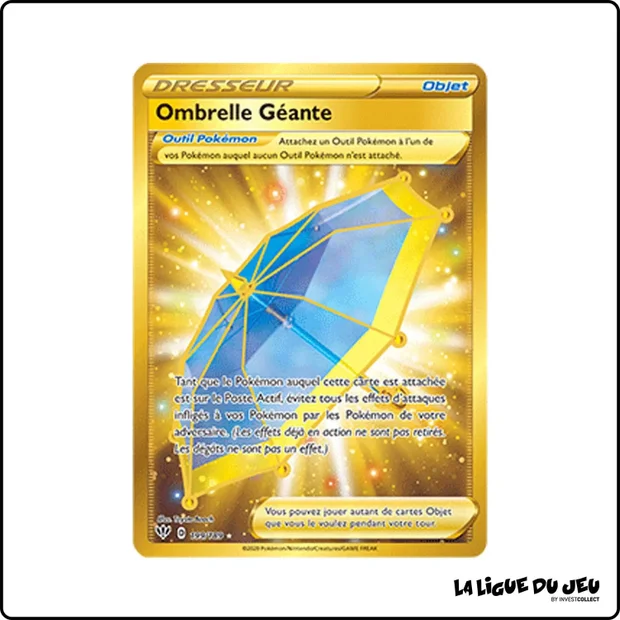 Secrete - Pokemon - Ténèbres Embrasées - Ombrelle Géante 199/201