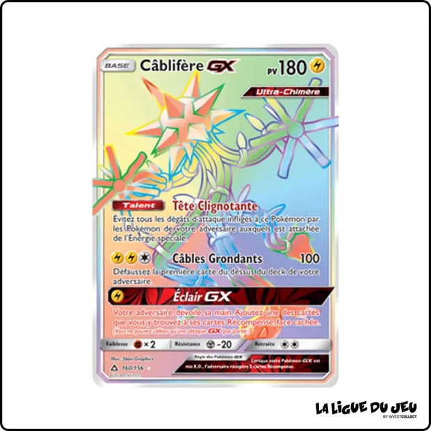 Secrete - Pokemon - Ultra-Prisme - Câblifère GX 160/156