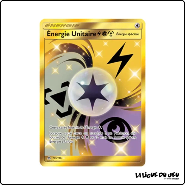 Secrete - Pokemon - Ultra-Prisme - Énergie Unitaire ÉlectriquePsyMétal 171/156