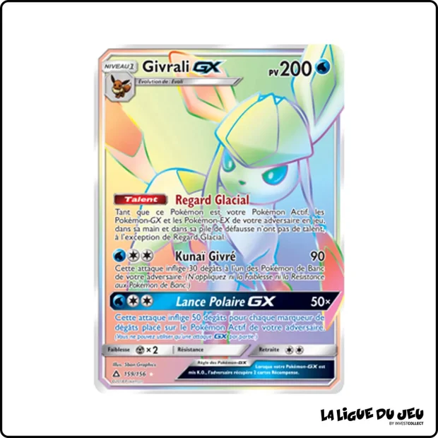 Secrete - Pokemon - Ultra-Prisme - Givrali GX 159/156