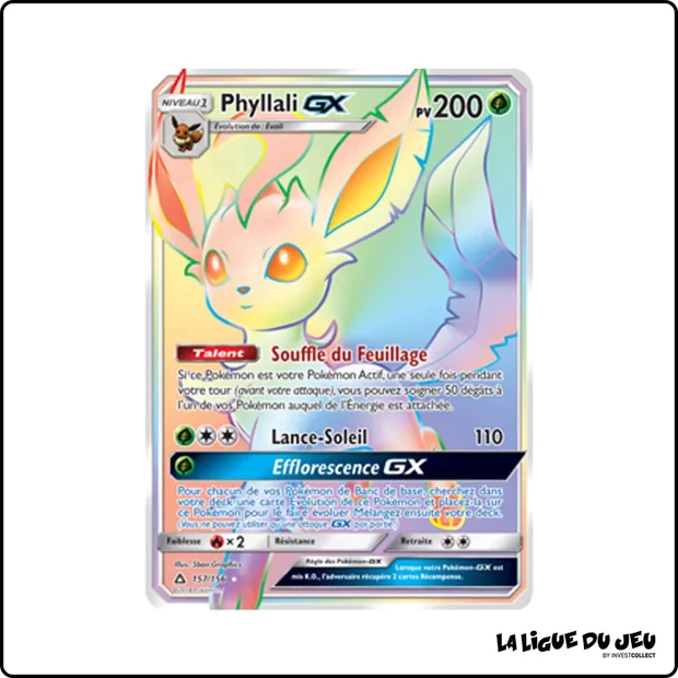 Secrete - Pokemon - Ultra-Prisme - Phyllali GX 157/156