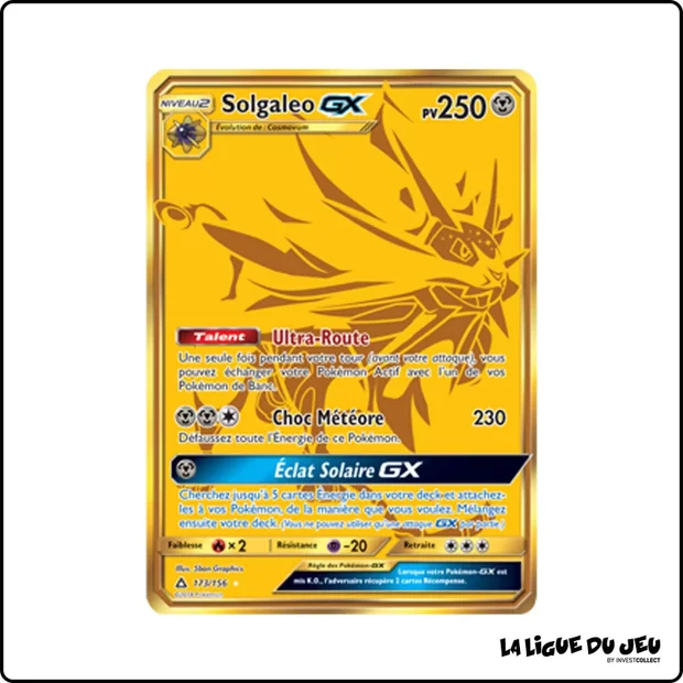 Secrete - Pokemon - Ultra-Prisme - Solgaleo GX 173/156