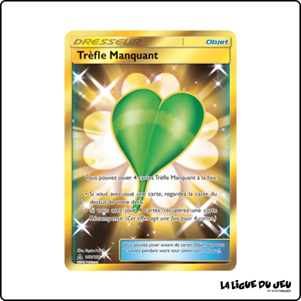 Secrete - Pokemon - Ultra-Prisme - Trèfle Manquant 168/156