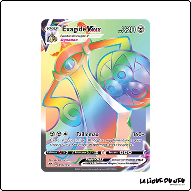 Secrete - Pokemon - Voltage Éclatant - Exagide-VMAX 190/185