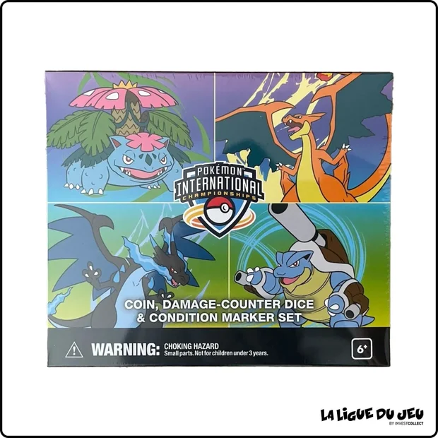 Set de Dés Pokemon - Pokemon Center - European International Championships 2026 Londres - Mega Evolutions - Scellé