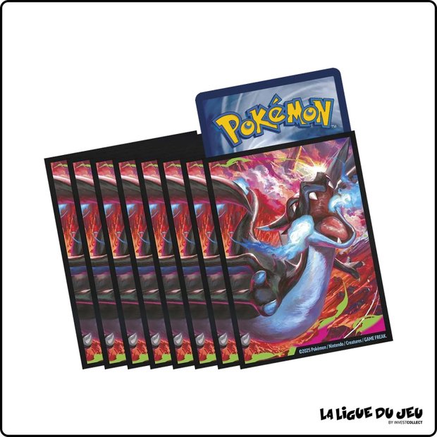Sleeve - Collection Ultra Premium Méga-Dracaufeu X - Méga-Dracaufeu X - Scellé - par 65