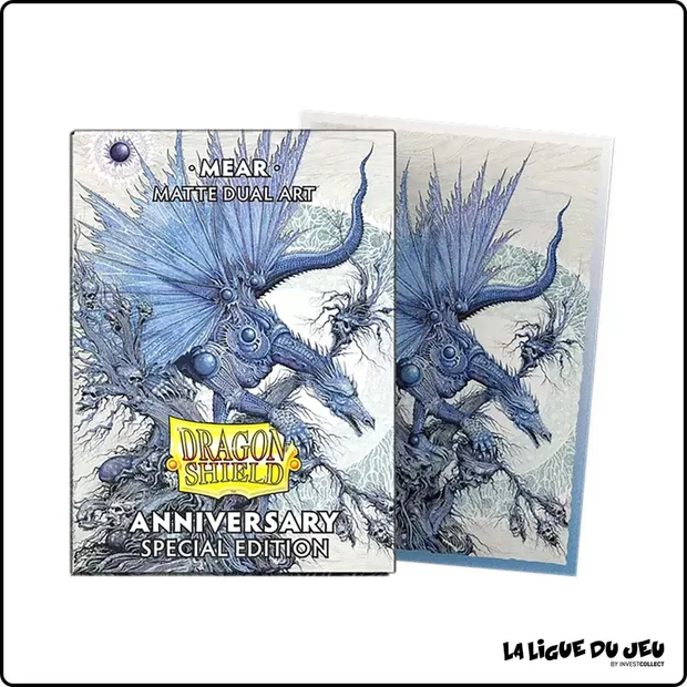 Sleeve - Dragon Shield - Protèges Cartes - Art Dual Matte - Format Standard - Anniversary - Mear - par 100