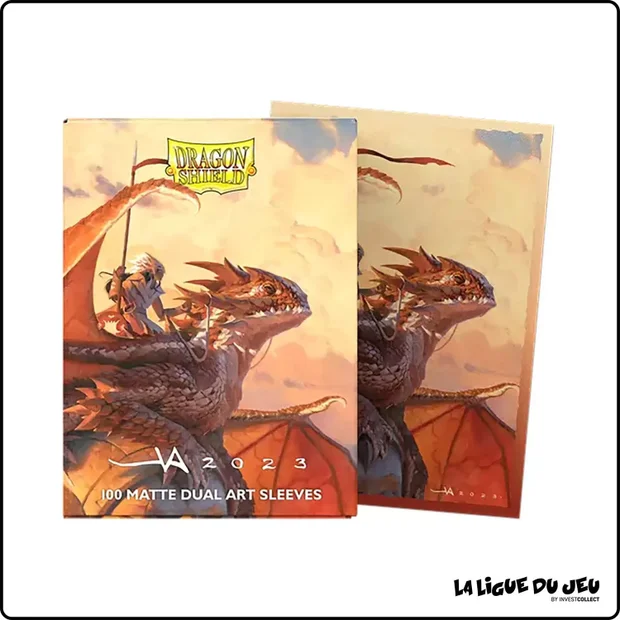 Sleeve - Dragon Shield - Protèges Cartes Dual Art Matte - Format Standard - The Adameer - par 100