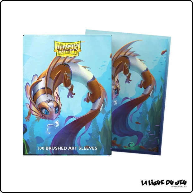 Sleeve - Dragon Shield - Protèges Cartes Dual Art Matte - Format Standard - The Cinderfin - par 100